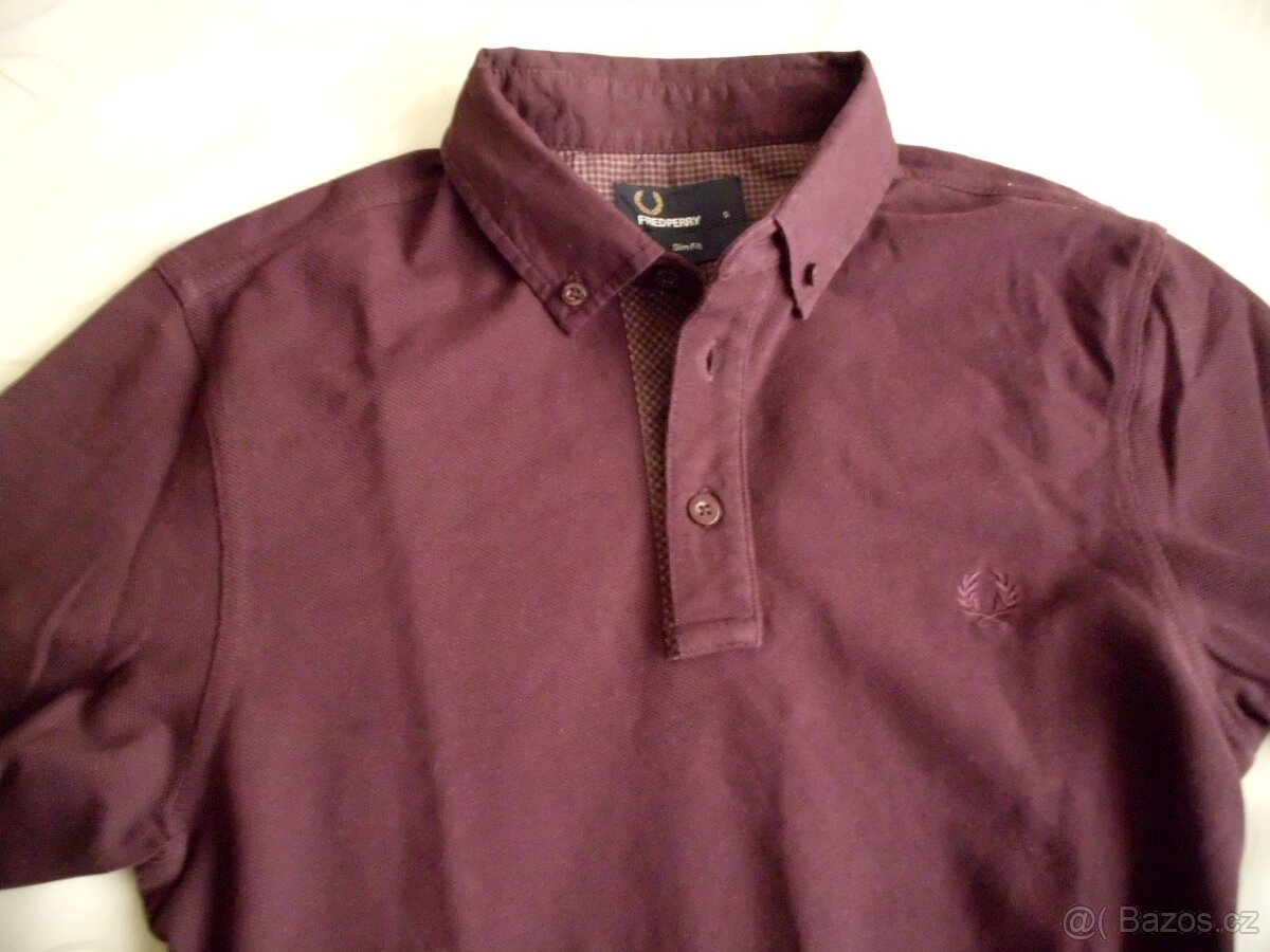 Fred Perry pánske slim polo tričko S - 4