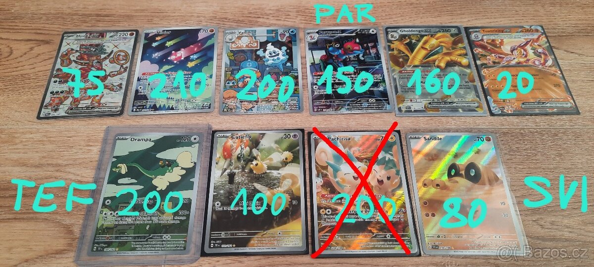 Pokémon karty hity + EX - 4