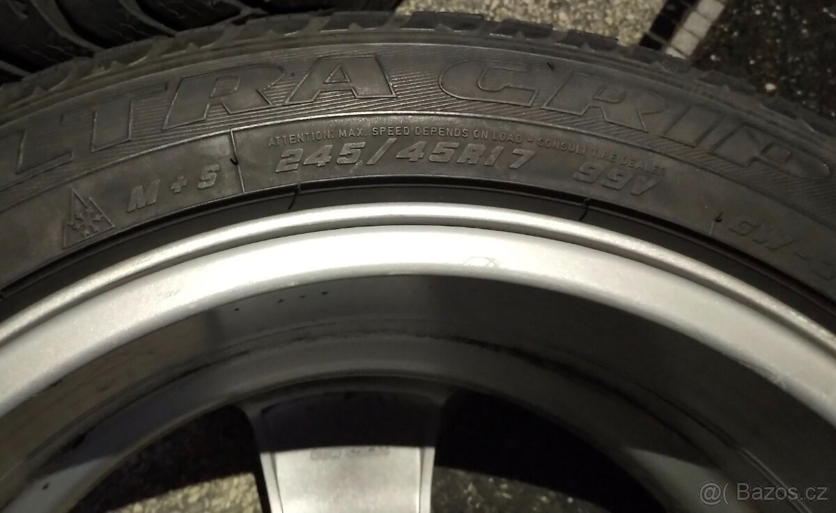 ALU kola BMW Styling 122 R17 s pneu GoodYear 245/45 - 4