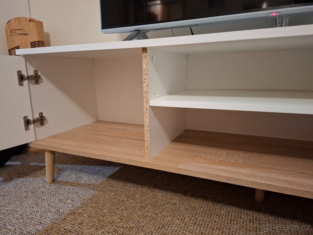 TV stolek a vitrína na nožičkách - 4