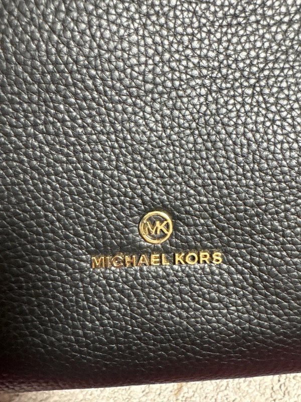 Michael Kors Sienna Černá kožená kabelka - 4