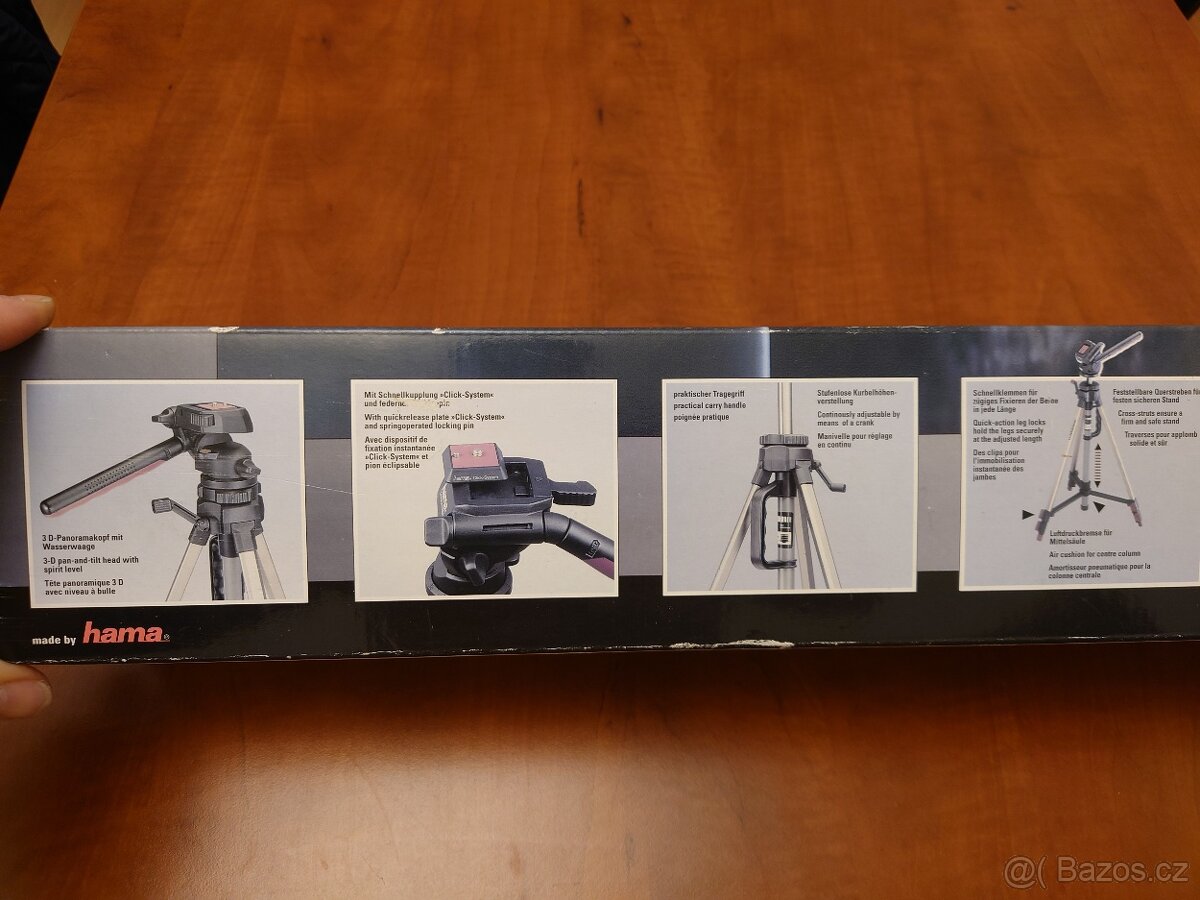 Prodám stativ Hama - Gamma 71 - 4