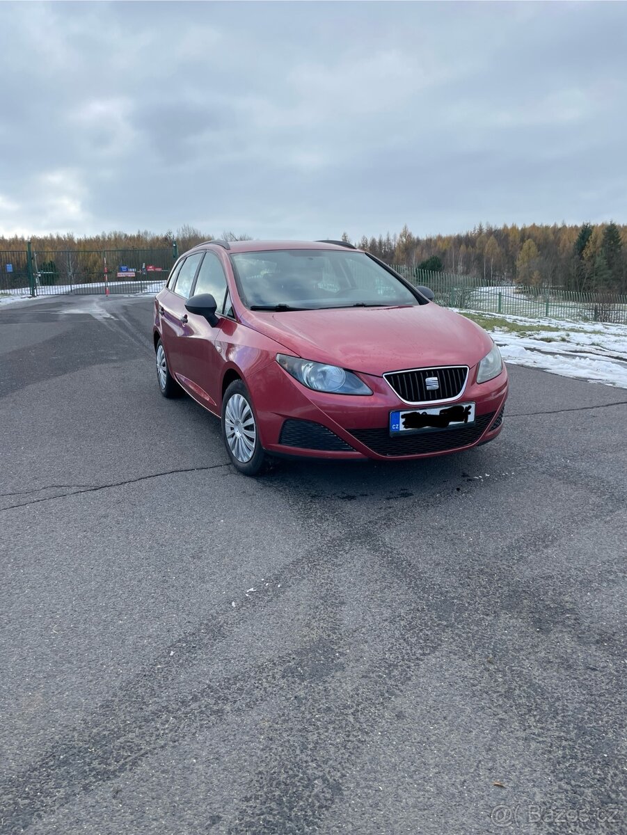 Seat Ibiza combi, 51kW, 2010, 188 000km, Klima, senzory, - 4