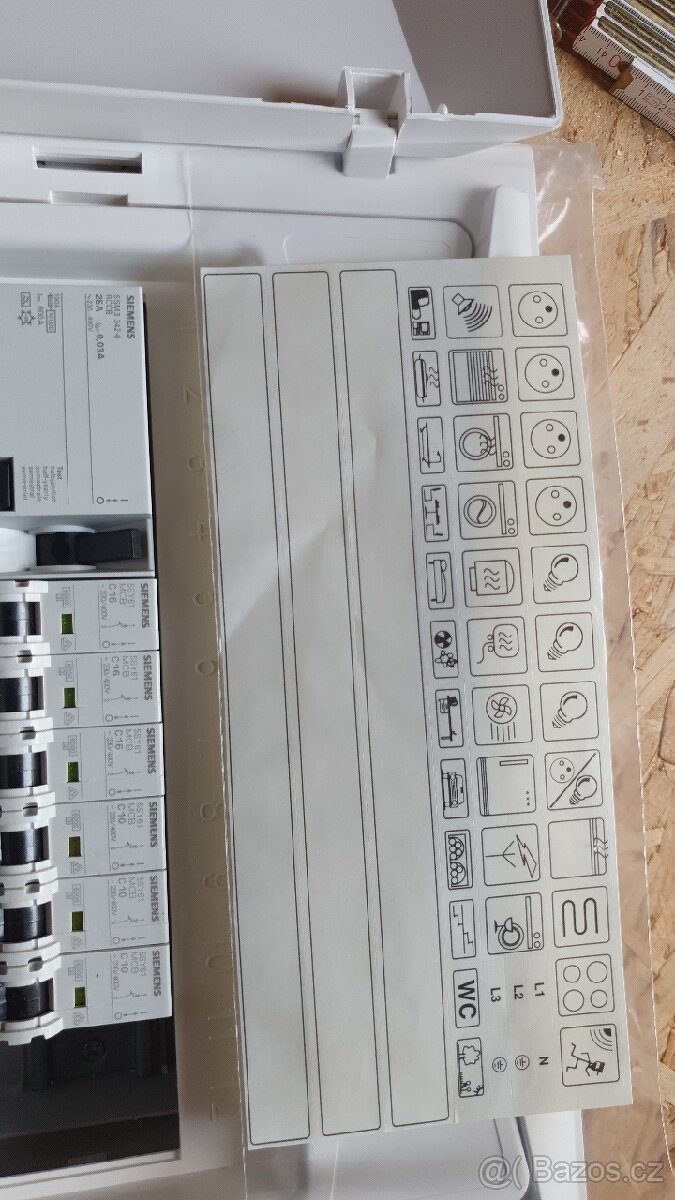 Elektrorozvaděč Siemens osazený - 4