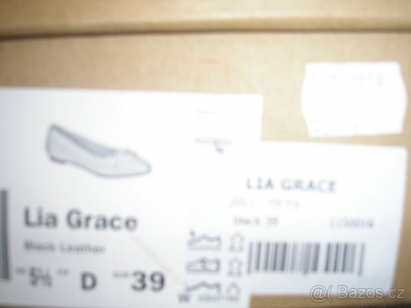 Kožené baleríny zn.Clarks vel.39 - 4