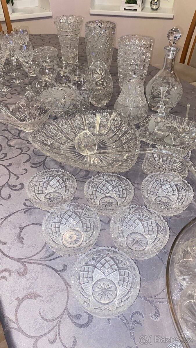 Sbírka broušeného skla - 4