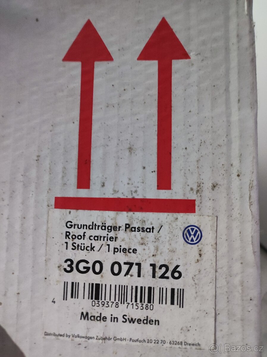 Příčníky VW Passat B8 sedan - 4