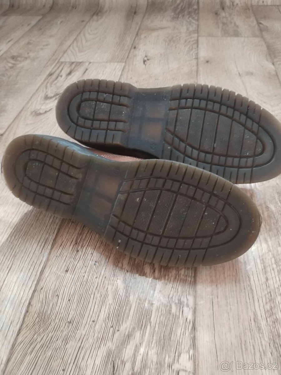 Dámské kožené boty Baťa - 4