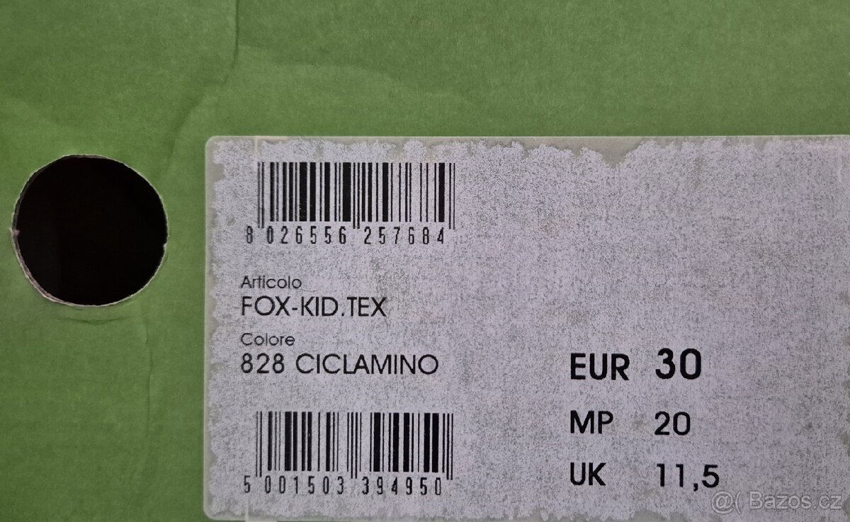 Dětské kožené boty vel. 30 - 4