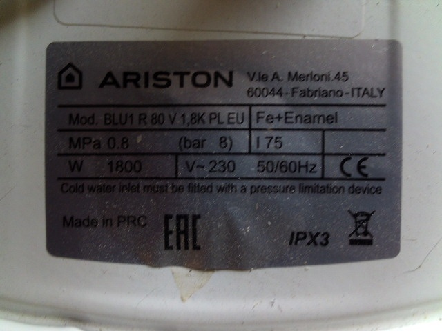 Prodám bojlér ARISTON 75 - 4