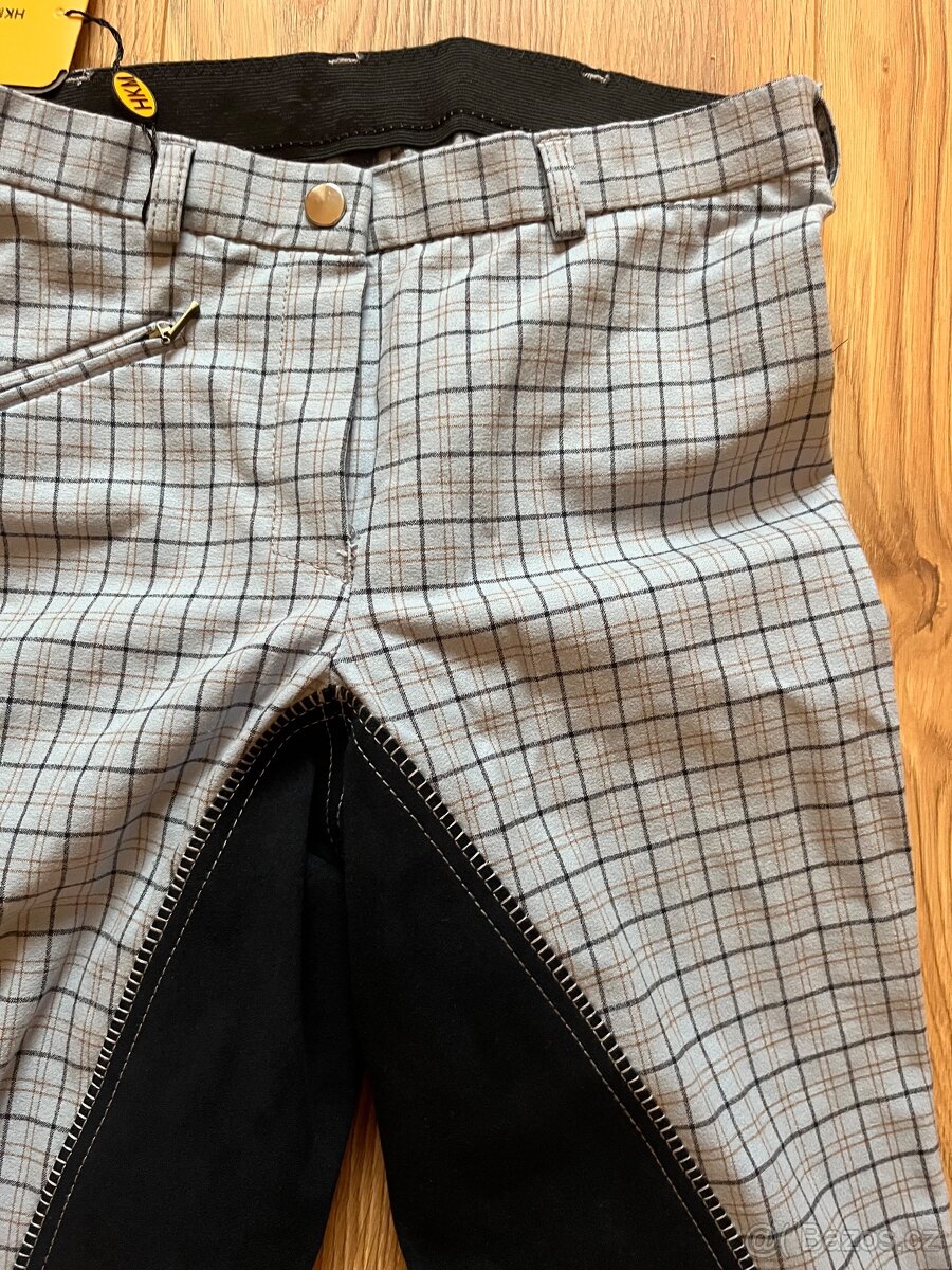 Kárované rajtky s celokoženým sedem - 4