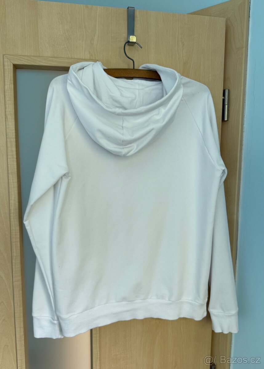 Dám. bílá mikina Litex, velikost S/M, sleva - 4