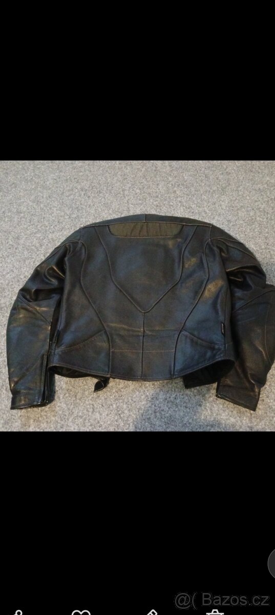 Kvalitní kožená moto bunda S - 4