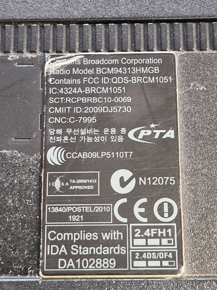 Notebook hp probook 4525s na dily nefunkcni - 4