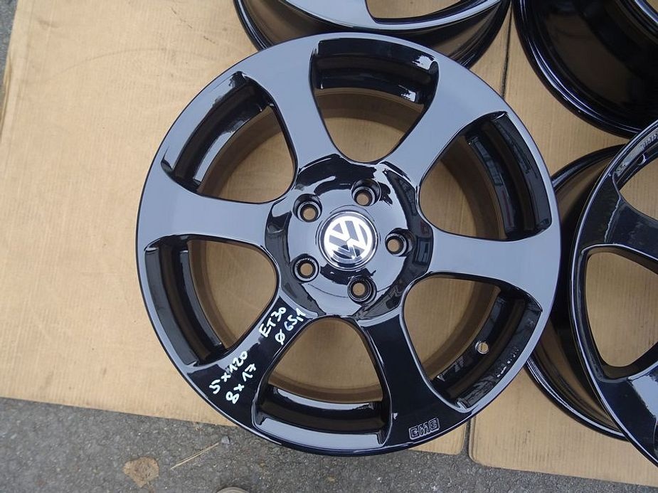 Alu disky na VW Transporter T5, 17", 5x120, ET 30, šíře 8J - 4