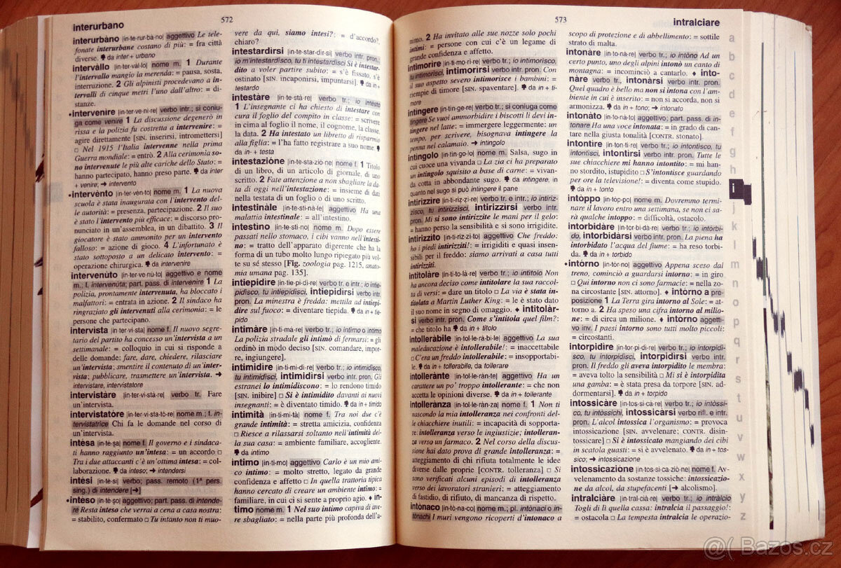 Il Primo Zanichelli - italský slovník - 4