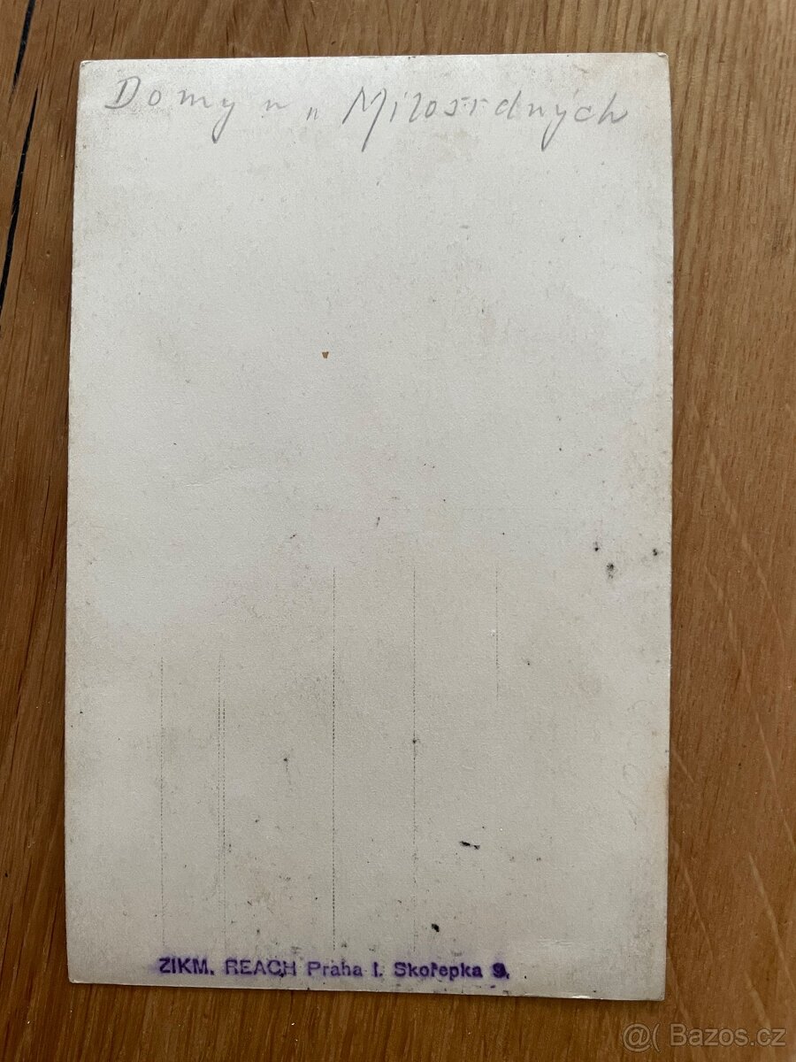 Pohlednice - Stará Praha (Zikmund Reach) - 4