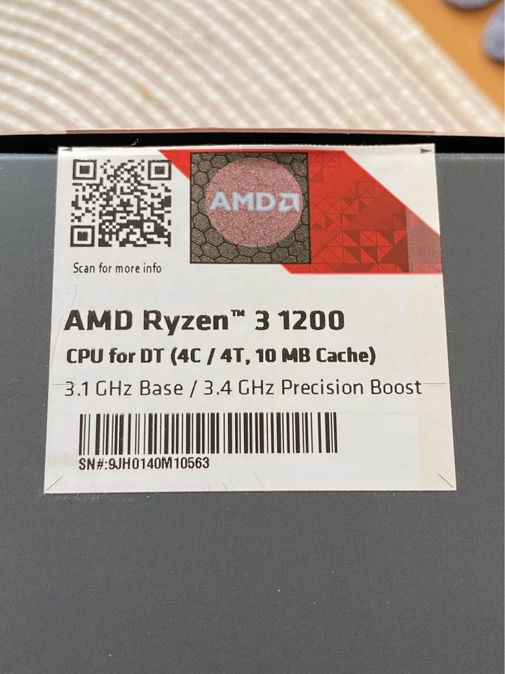 AMD Ryzen 3 1200 + chladič - 4