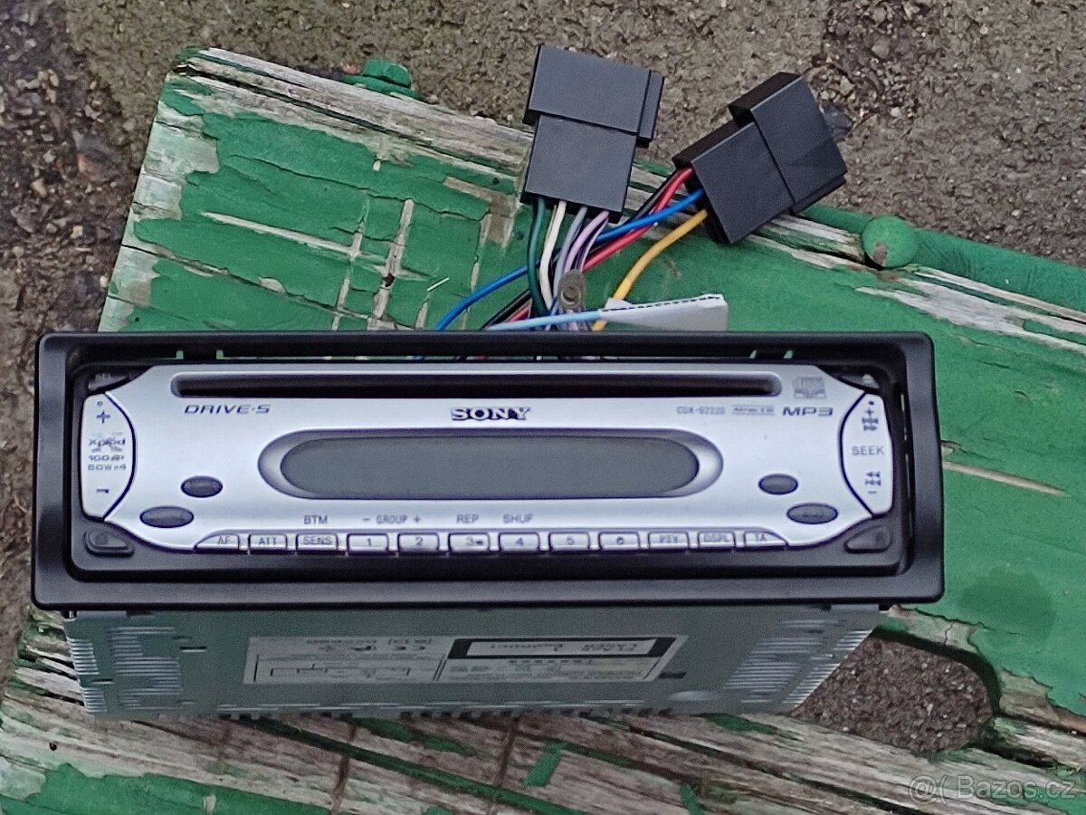 PRODÁM AUTORADIO SONY MODEL NO. CDX - S2220 - 4
