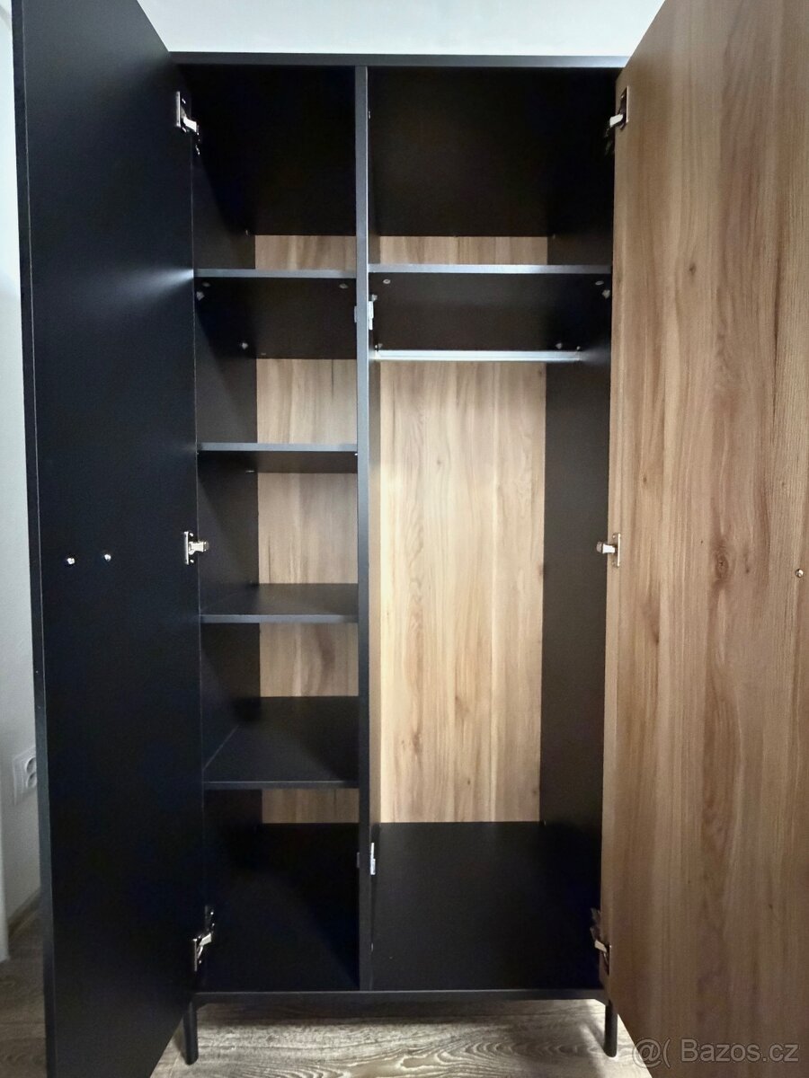 Šatní skříň a komoda Joakimis - 4