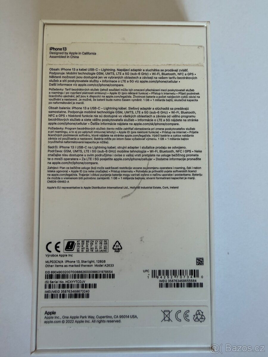 Iphone 13, 128GB, bílý. - 4