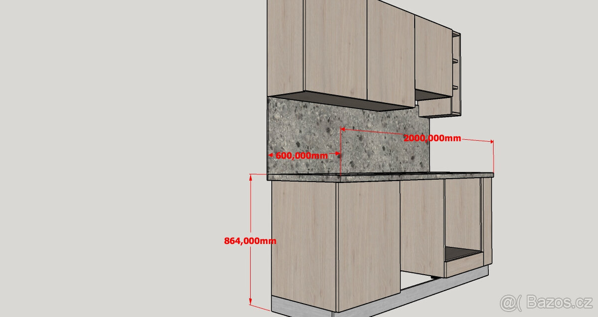 Kuchyňská linka 2000mm - 4