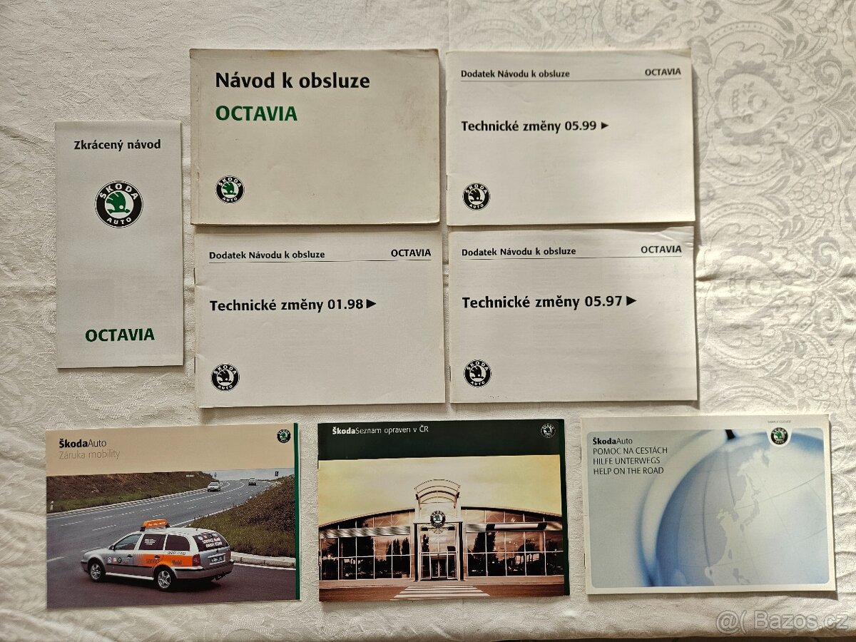 Škoda Octavia prospekty, návody k obsluze, ceníky, atd. - 4