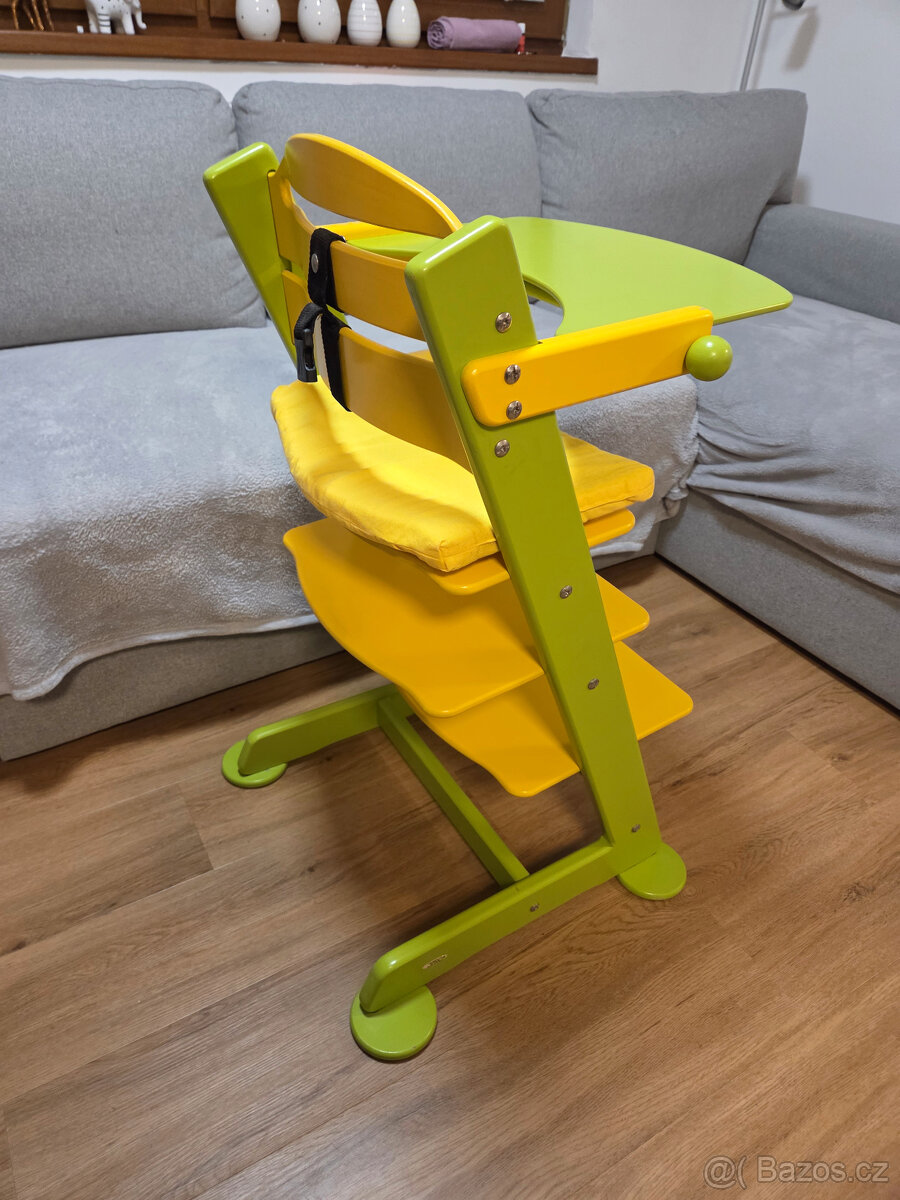 Dětská dřevěná rostoucí židle Jitro Baby - 4