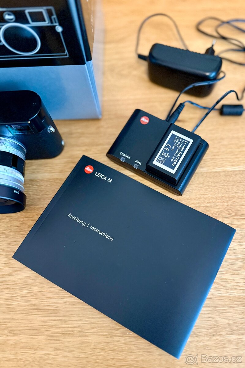 Leica M240 + Objektív Canon 50mm 1.4 LTM + Príslušenstvo - 4