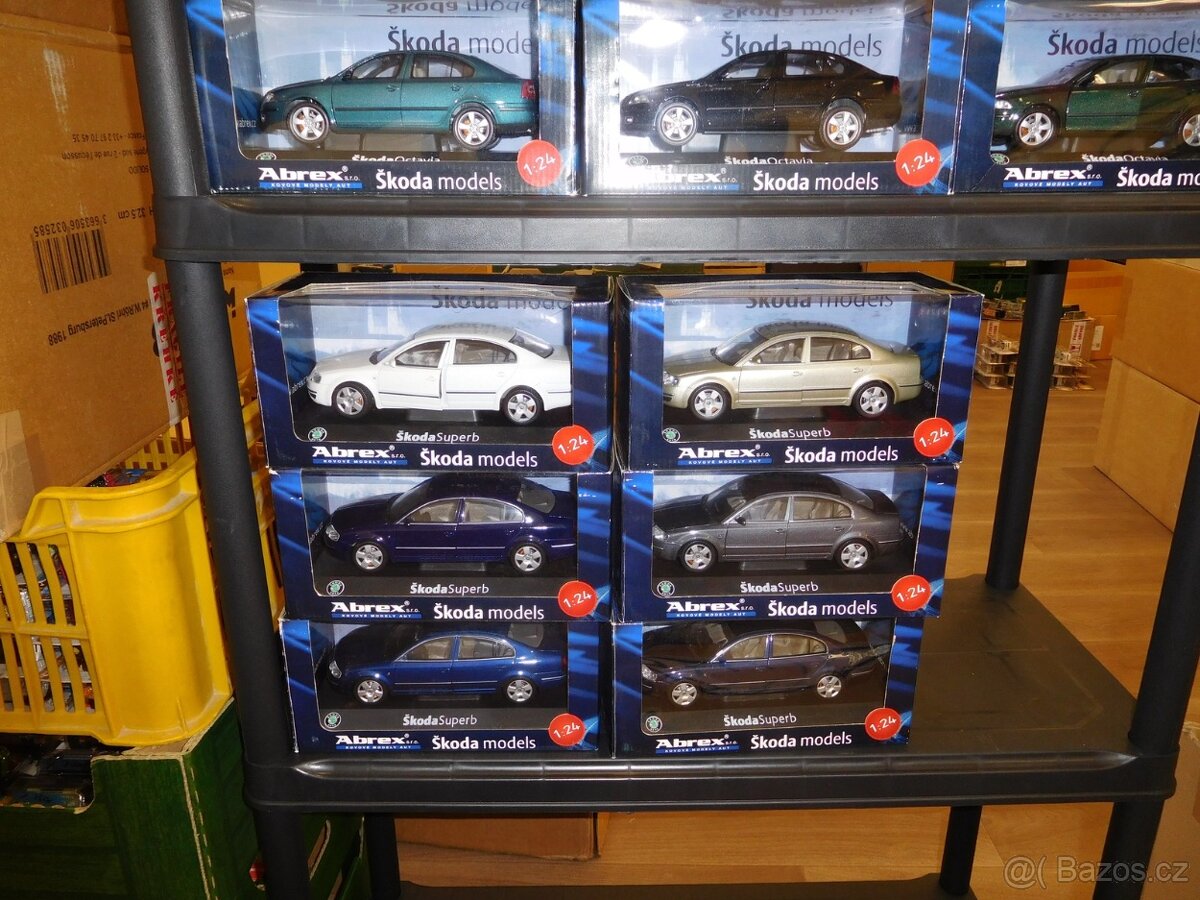 Modely Škoda 1/24 Abrex - 4