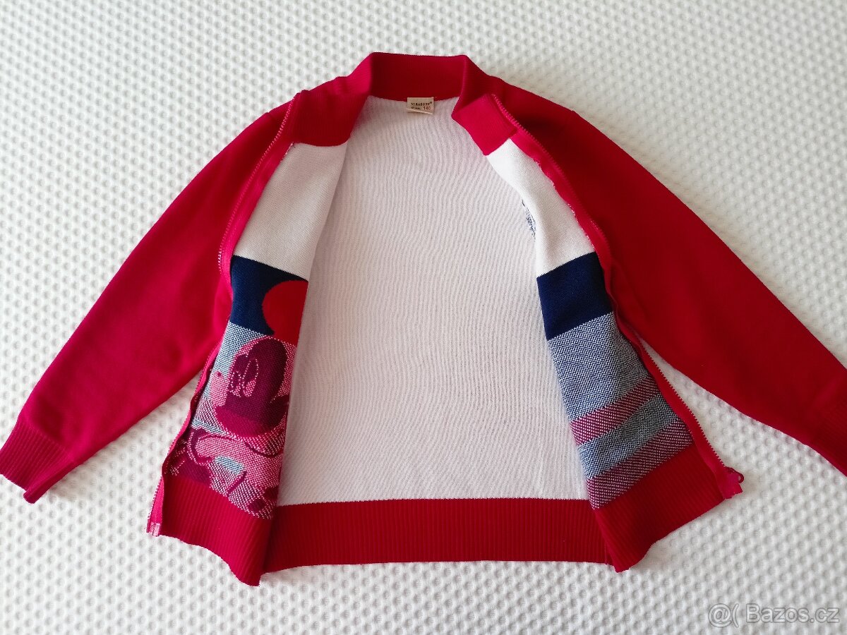 Dětský svetřík mikinka Mickey, 110/116 - 4