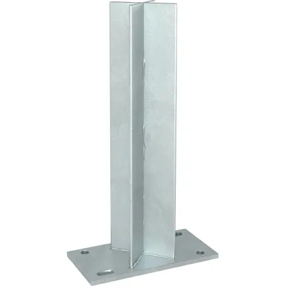 Plotový hliníkový sloupek + Nosník sloupku - 4