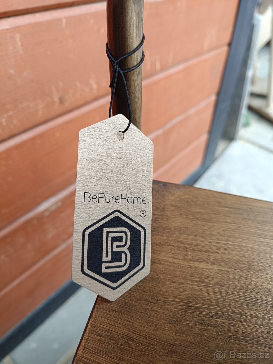 Kovový odkládací noční stolek - 4