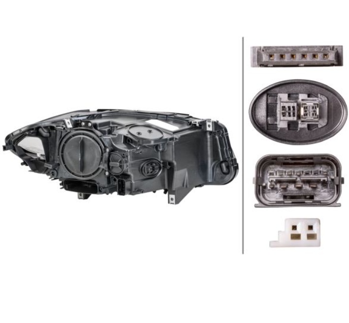 BMW F10 PŘEDNÍ SVĚTLA NOVÉ HELLA BI-XENON - 4