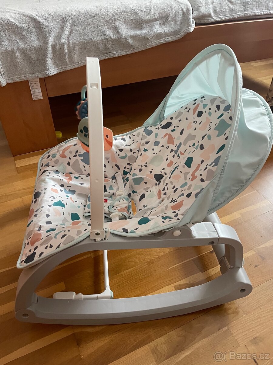 Fisher-Price - Houpací lehátko 2v1 - 4