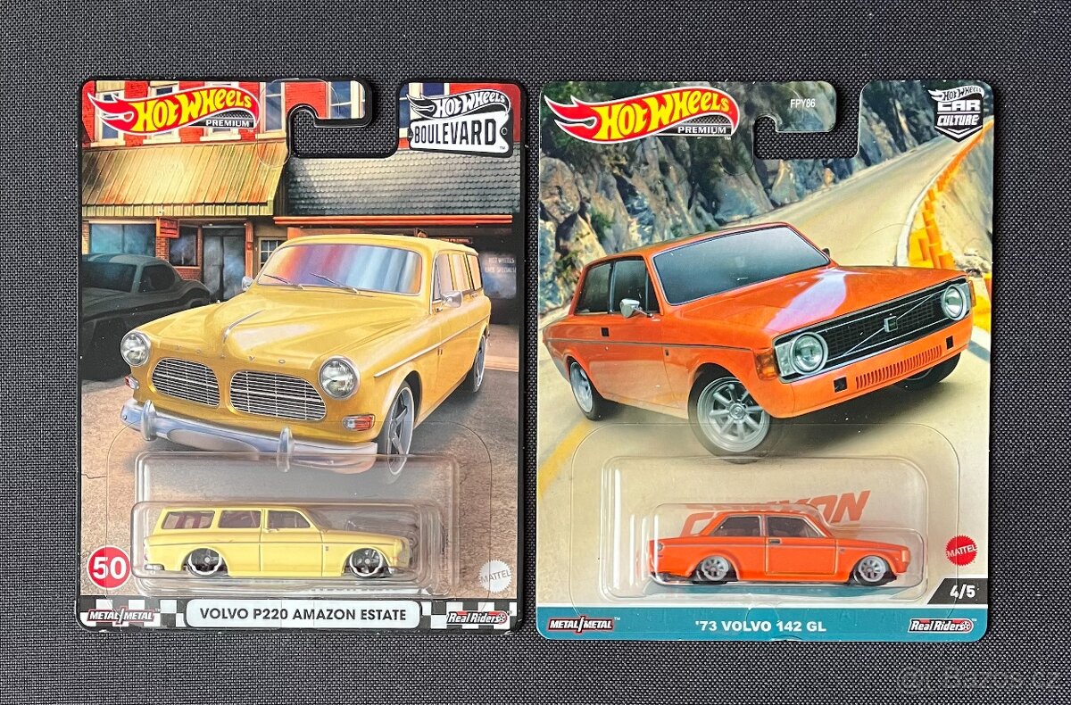 Hot wheels premium Volvo, Aston - 4