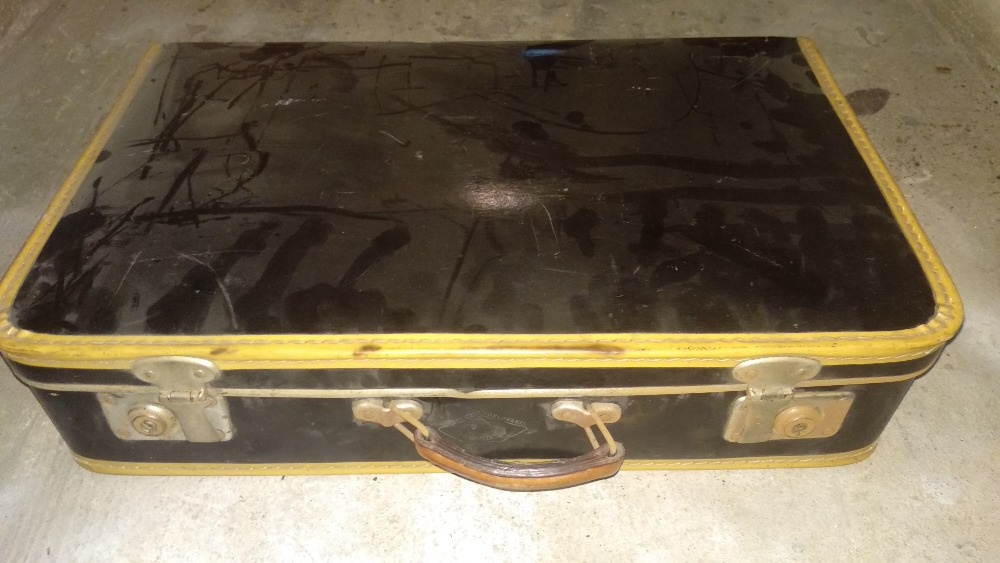 Starožitný cestovní kufr - 4