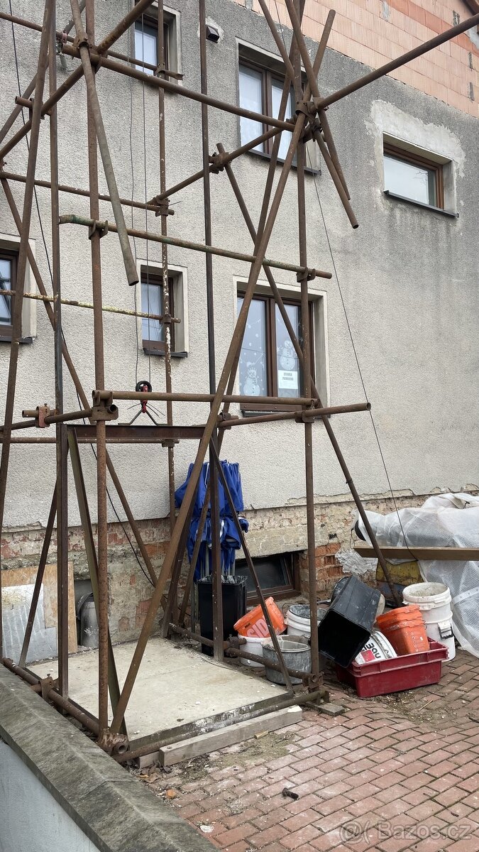 stavení vrátek výtah - 4