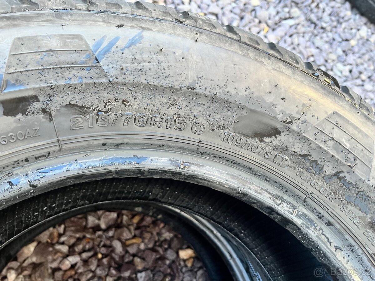 215/70 R15C Bridgestone letní 2ks - 4