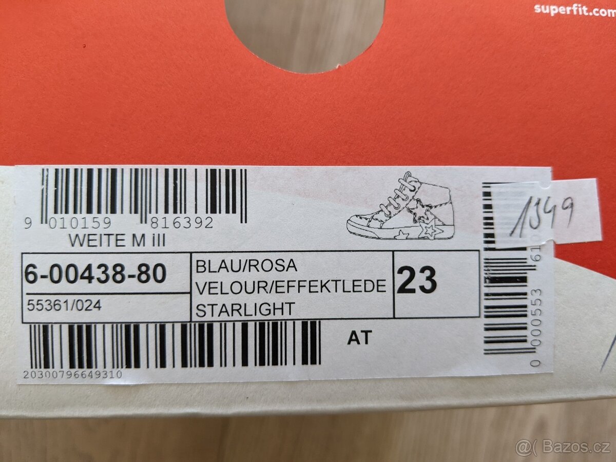 Jarní boty SuperFit velikost 23 - 4