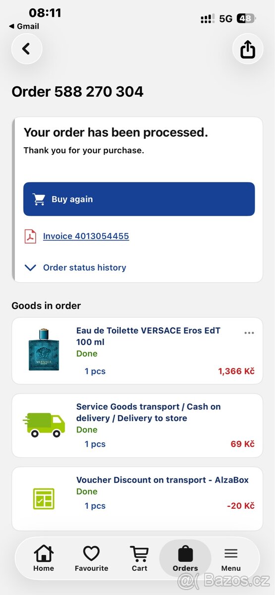 parfém Versace Eros - 4