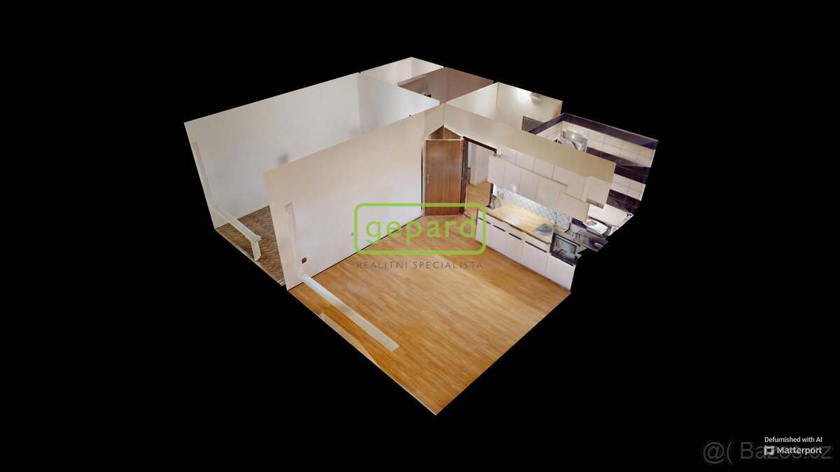 Pronájem bytu 2+kk, 40 m2, Ústí nad Labem - Dobětice - 4