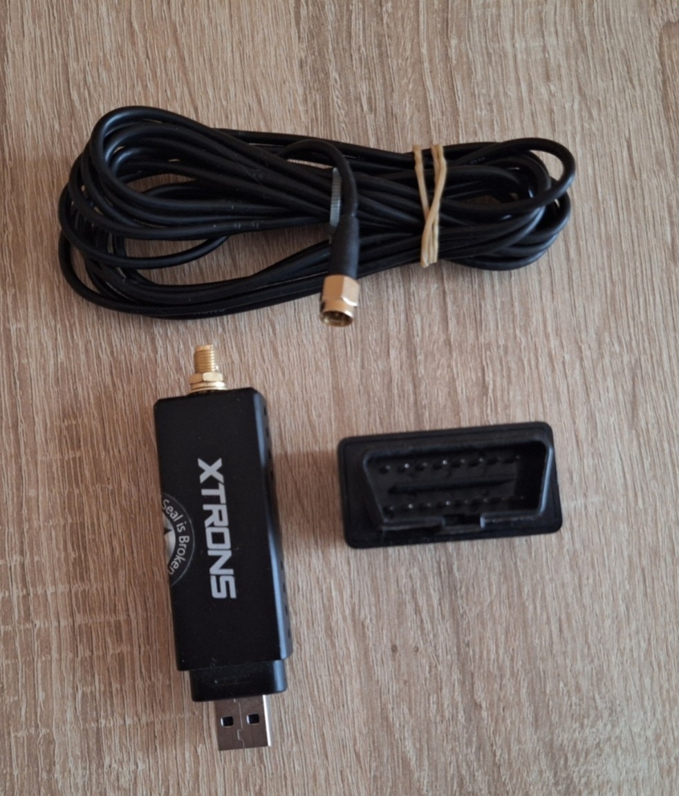 USB DAB+ a skener OBD2 XTRONS - 4
