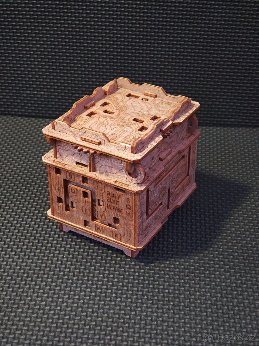 Dřevěný hlavolam Orbital Box - 4