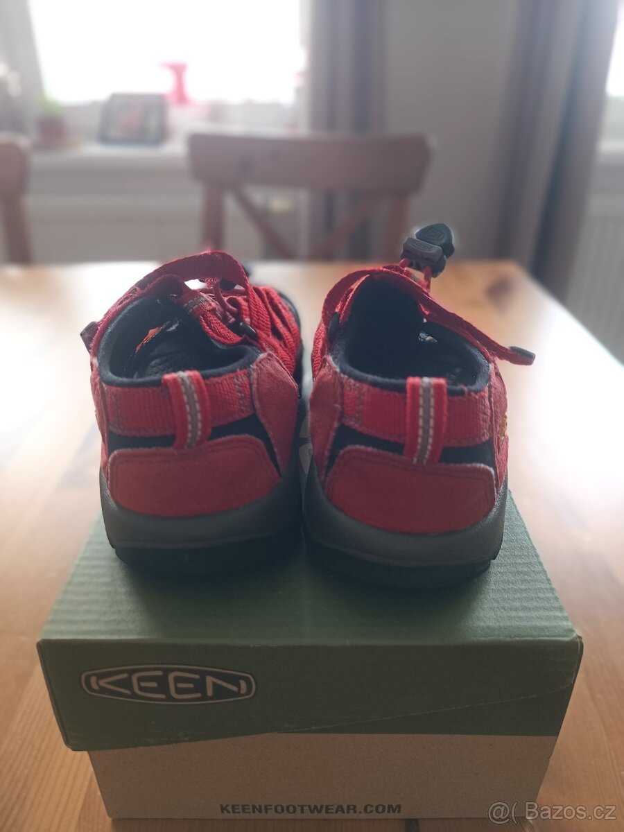 Dětské sandály Keen červené - 4