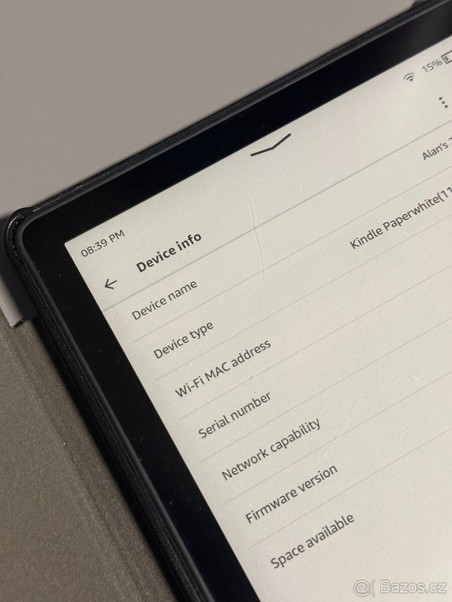 Čtečka Amazon Kindle Paperwhite 11. gen 8GB + obal - 4
