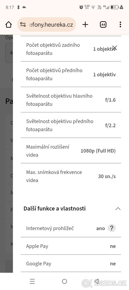 Prodám infinix i40 - 4