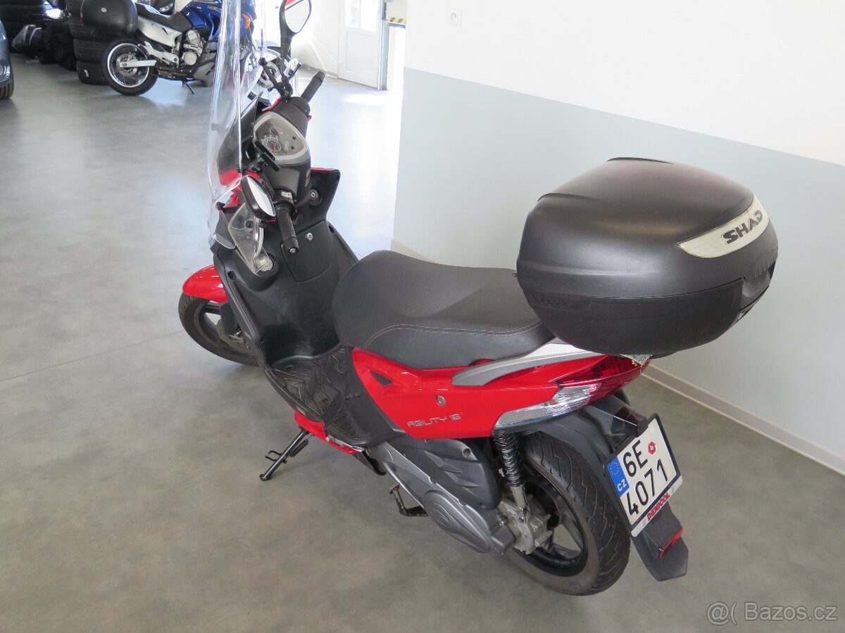 Kymco Agility 16+ 125, plexi, kufr - 4