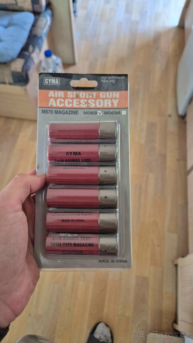 M870 ABS pažba, dlouhá, KOV - 4