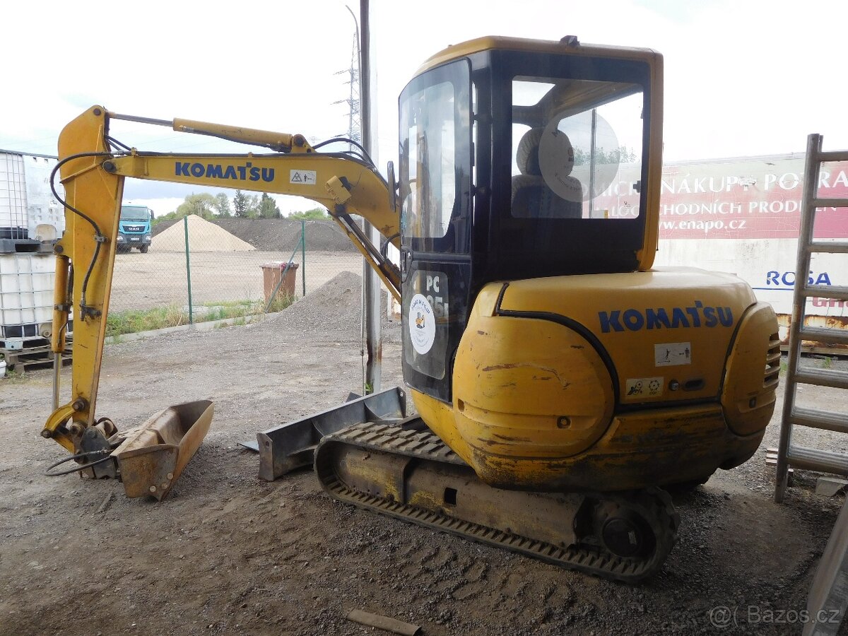 Pásový bagr Komatsu 3,6 tuny - 4